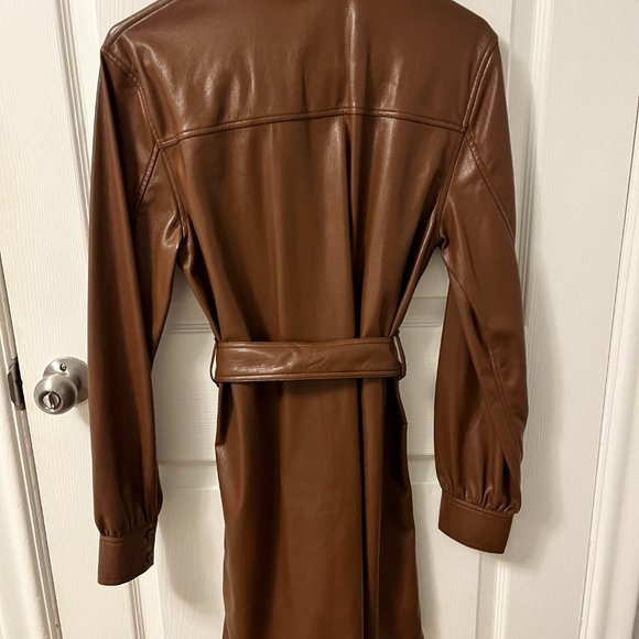 Aritzia (Wilfred) Caroline Leather Dress - Picture 3 of 4